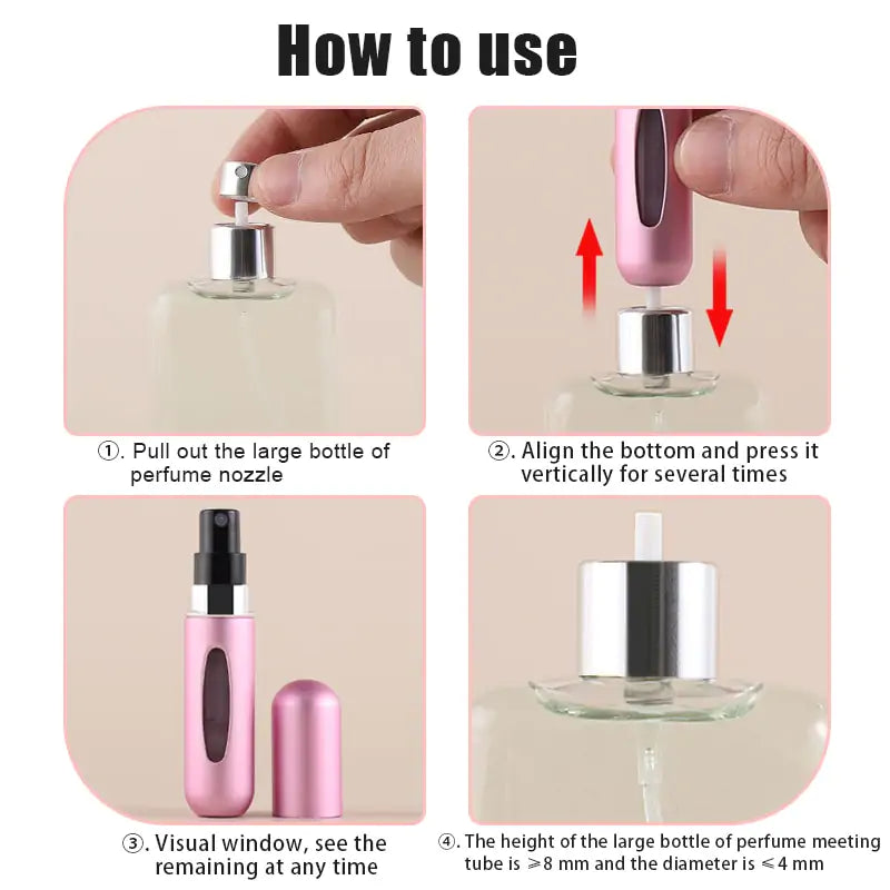 Perfume Refillable Spray Bottle