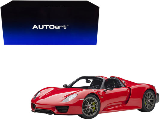 Porsche 918 Spyder Red 1/12 Model Car by Autoart-0