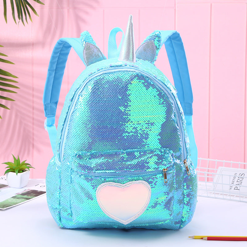 HOT SALE Own Design Unicorn Bag for Girl School-3