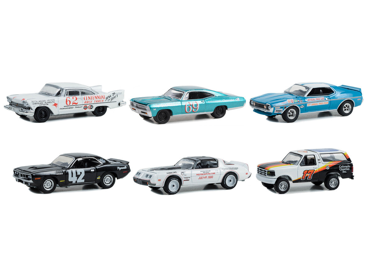 "Pikes Peak International Hill Climb" Series 1 Set of 6 pieces 1/64 Diecast Model Cars by Greenlight-1