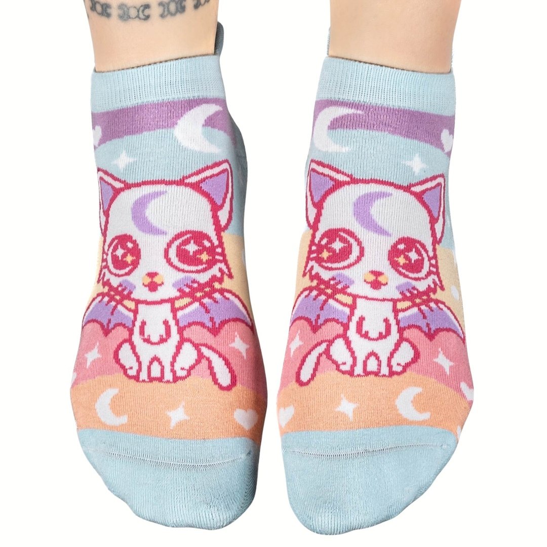 Pastel Goth Ankle Sock Pack | 5 Designs-4