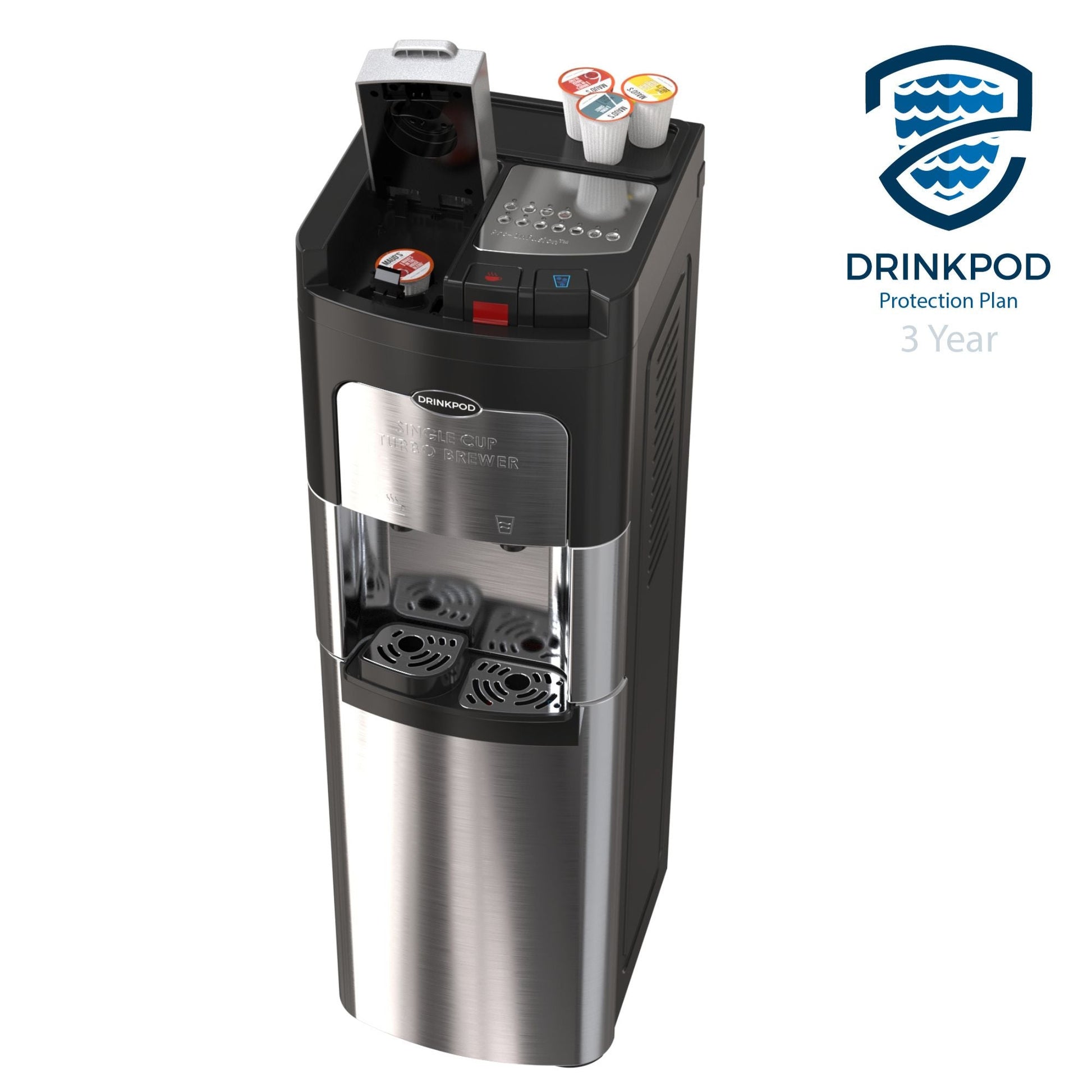 Drinkpod 3000 Elite Series - Coffee Plus Water Purification Cooler-6