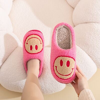 Melody Smiley Face Slippers-0