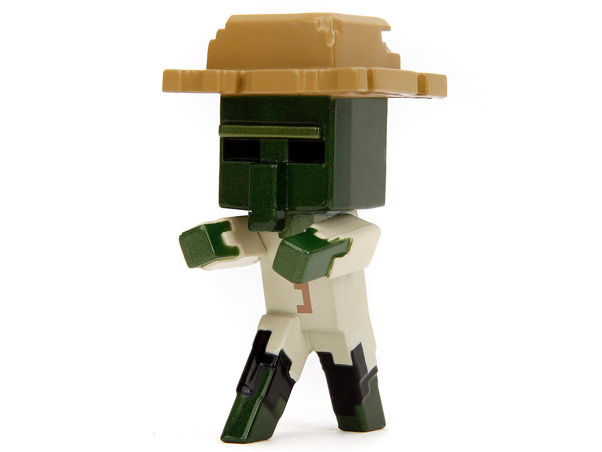 Set of 4 Diecast Figures "Minecraft Legends" Video Game "Metalfigs" Series Diecast Models by Jada-4