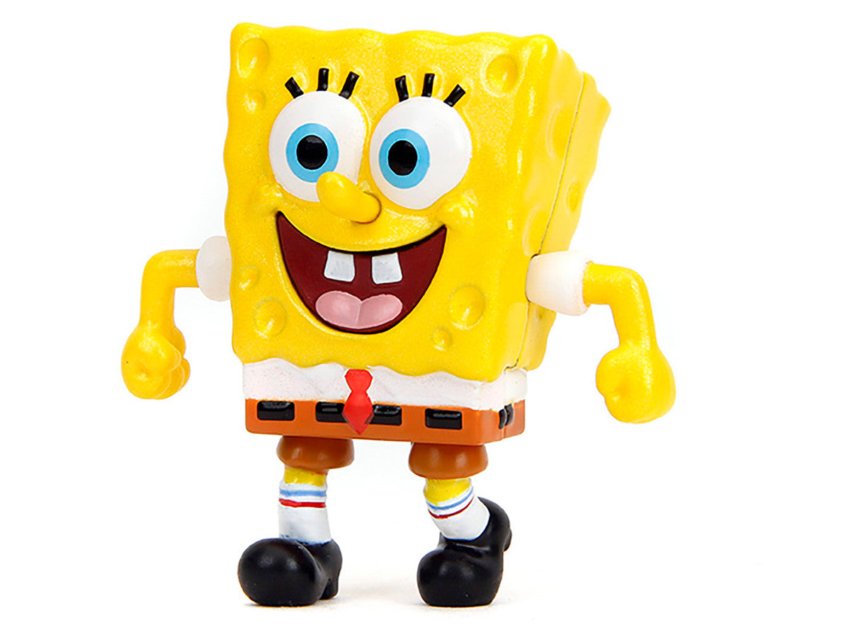 Set of 4 Diecast Figures "SpongeBob SquarePants" (1999-Current) TV Series "Metalfigs" Series Diecast Models by Jada-2