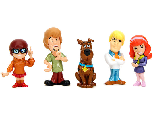 Set of 5 Diecast Figures "Scooby-Doo" TV Series "Metalfigs" Series Diecast Models by Jada-0