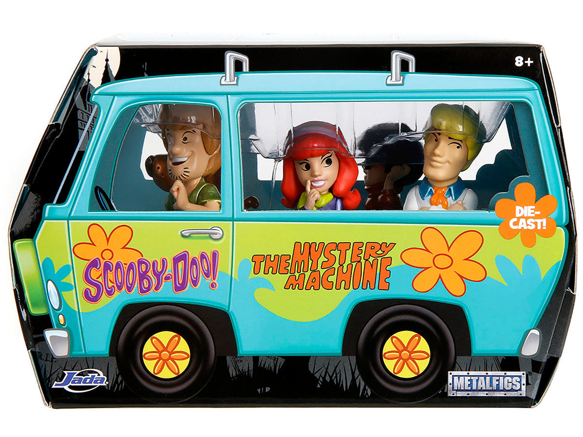 Set of 5 Diecast Figures "Scooby-Doo" TV Series "Metalfigs" Series Diecast Models by Jada-1