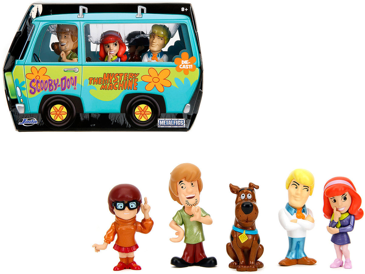 Set of 5 Diecast Figures "Scooby-Doo" TV Series "Metalfigs" Series Diecast Models by Jada-2