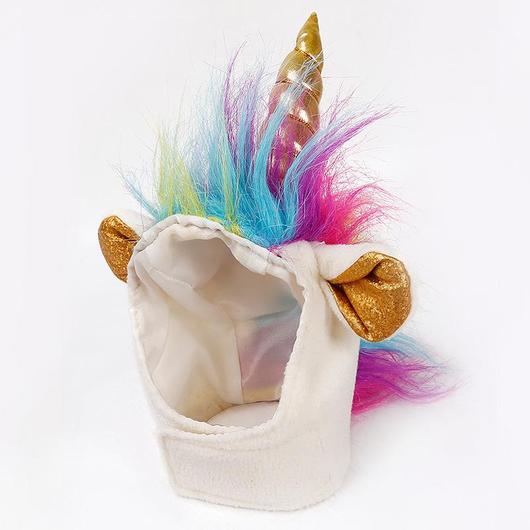 "Unicorn VS Devil" Pets Halloween Costume Hats-1