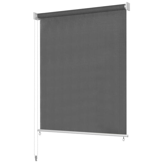 vidaXL Outdoor Roller Blind 47.2"x90.6" Anthracite