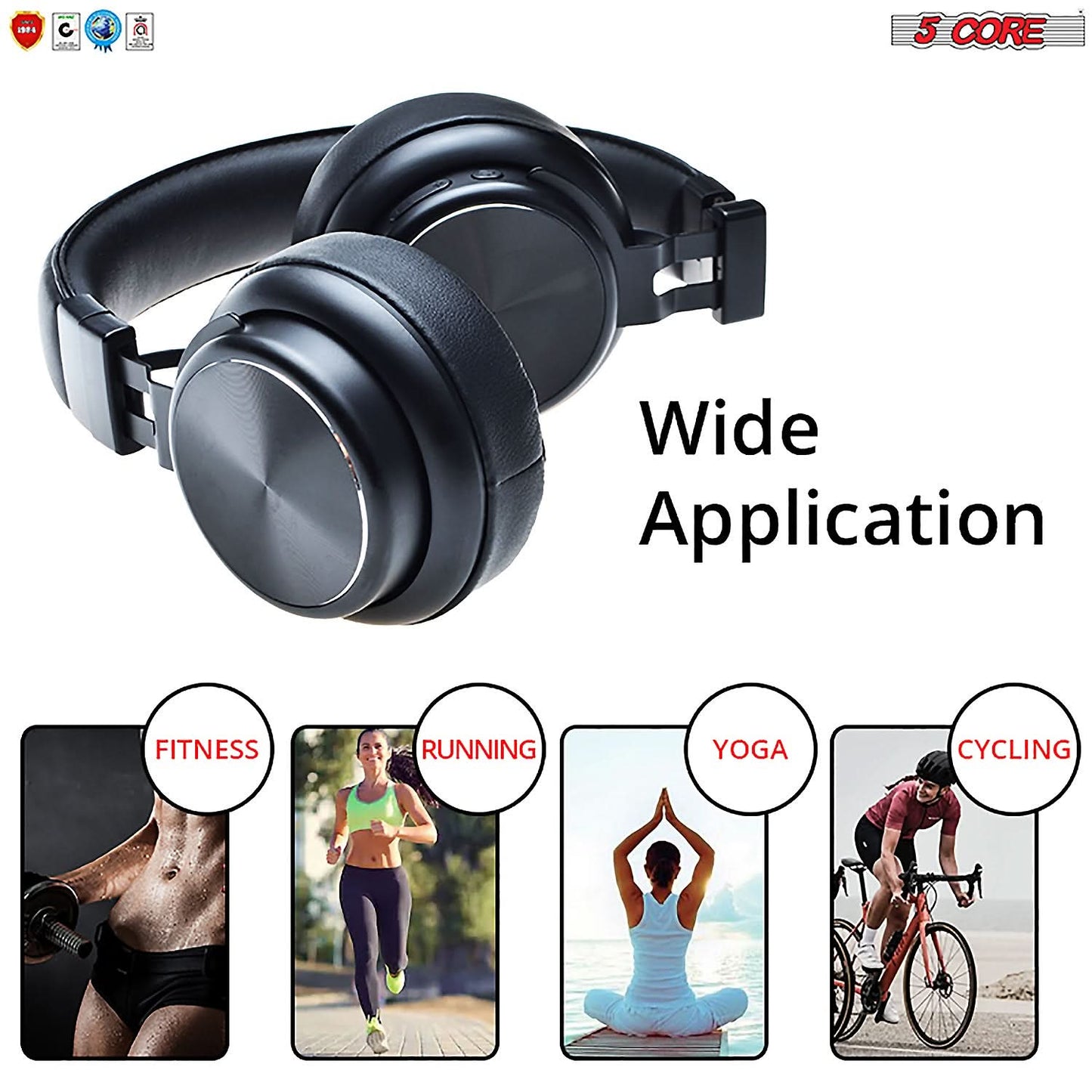 5Core Bluetooth Headphones Wireless Noise Cancelling Audifonos Inalambricos-3