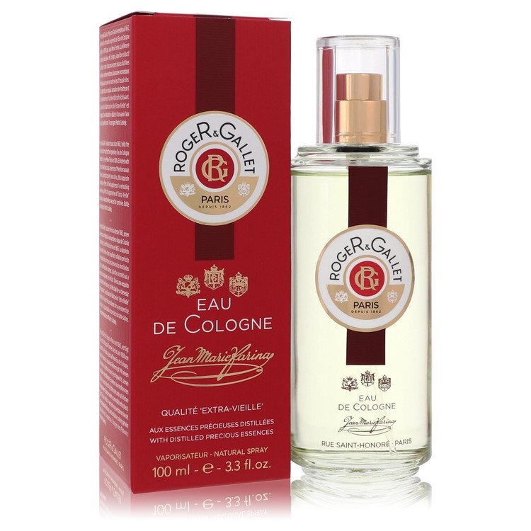 Jean Marie Farina Extra Vielle by Roger & Gallet Eau De Cologne Spray (Unisex) 3.3 oz (Men)