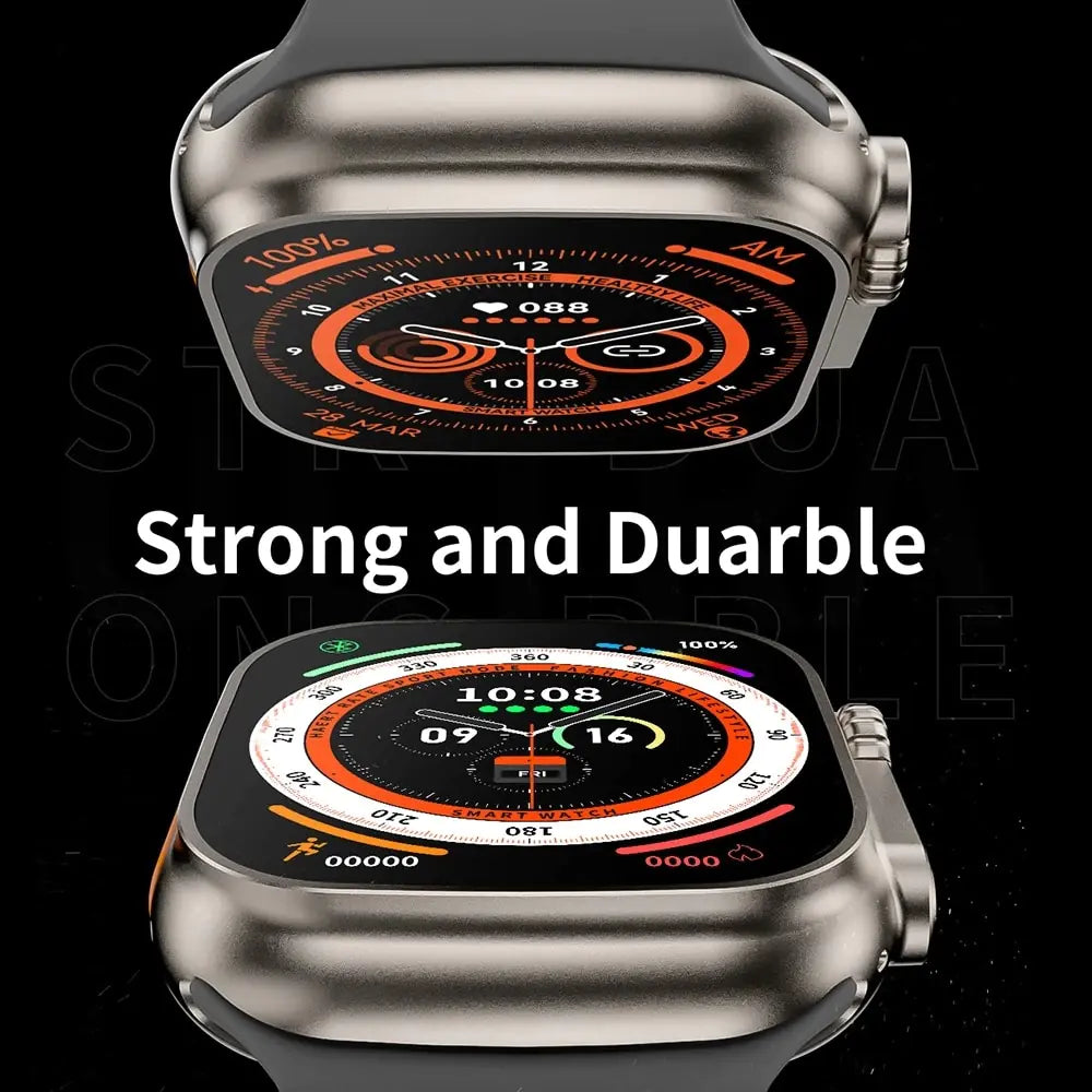 Silicone Smart Watch Ultra