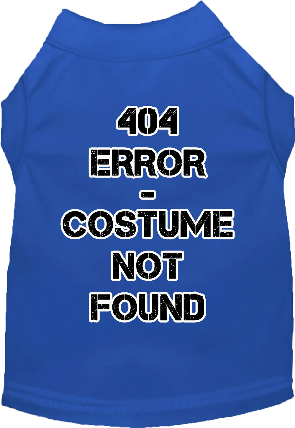 Halloween Costume Cat or Dog Shirt for Pets "404 Error Costume"-6