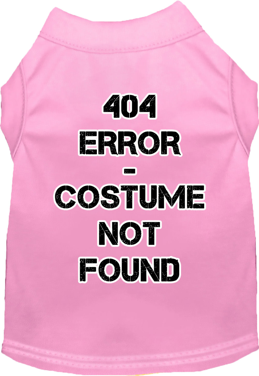 Halloween Costume Cat or Dog Shirt for Pets "404 Error Costume"-8