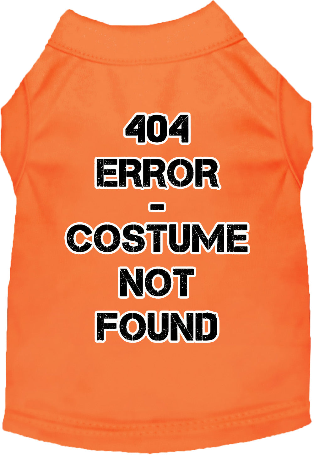 Halloween Costume Cat or Dog Shirt for Pets "404 Error Costume"-2