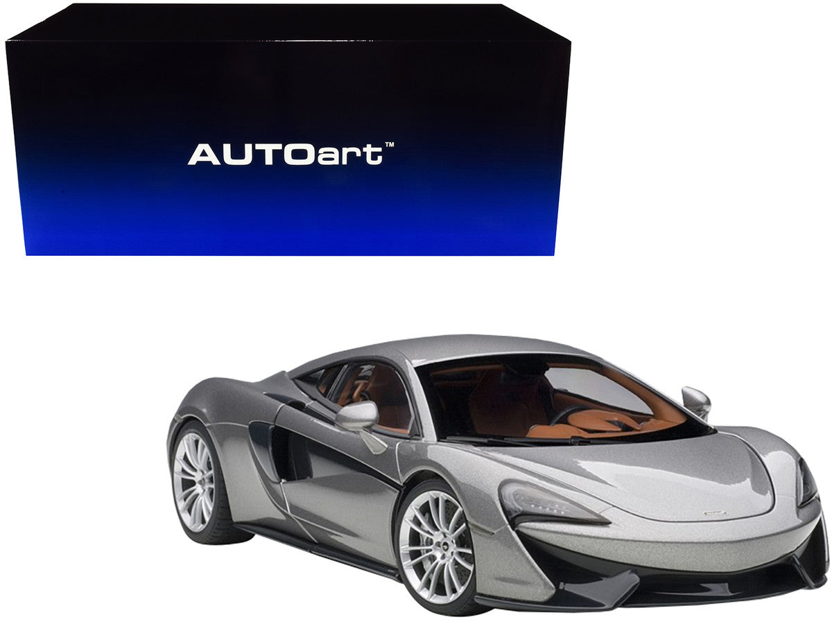 Mclaren 570S Blade Silver 1/18 Model Car by Autoart-0