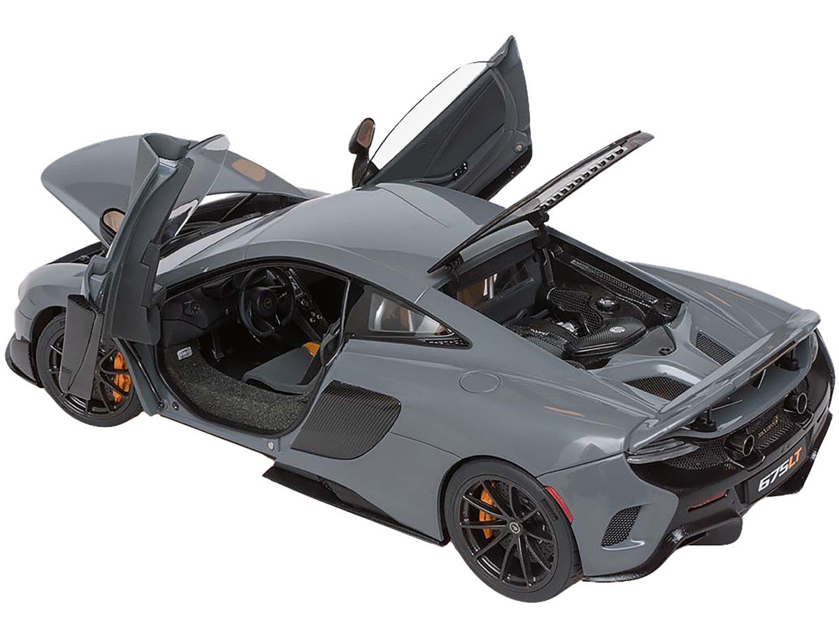 Mclaren 675LT Chicane Gray 1/18 Model Car by Autoart-1