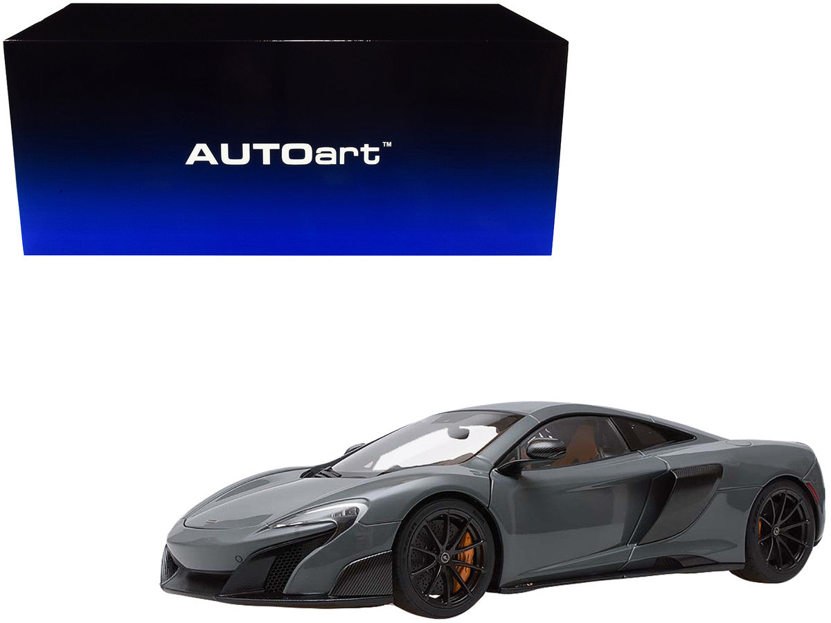 Mclaren 675LT Chicane Gray 1/18 Model Car by Autoart-0