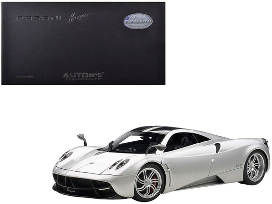 Pagani Huayra Silver 1/18 Diecast Car Model by Autoart-0