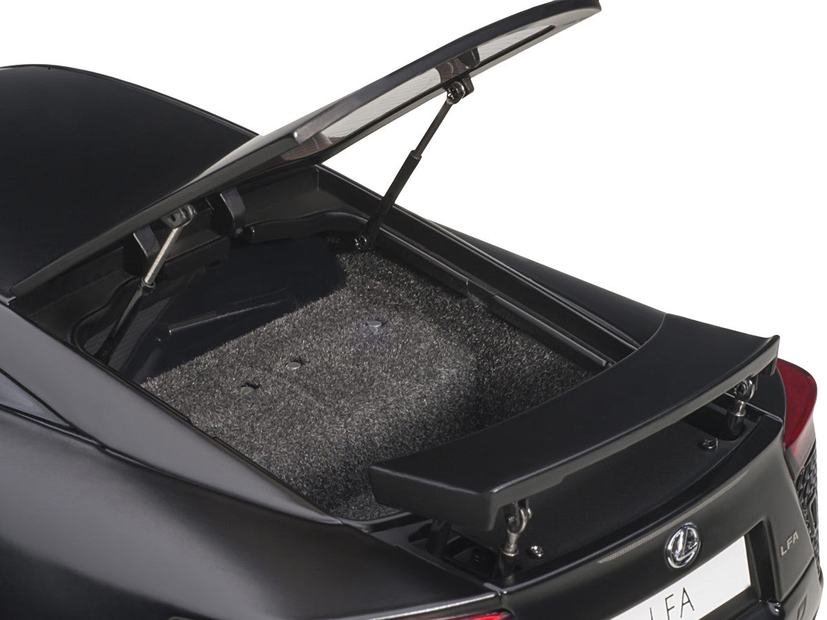 Lexus LFA Matt Black 1/18 Model Car by Autoart-3