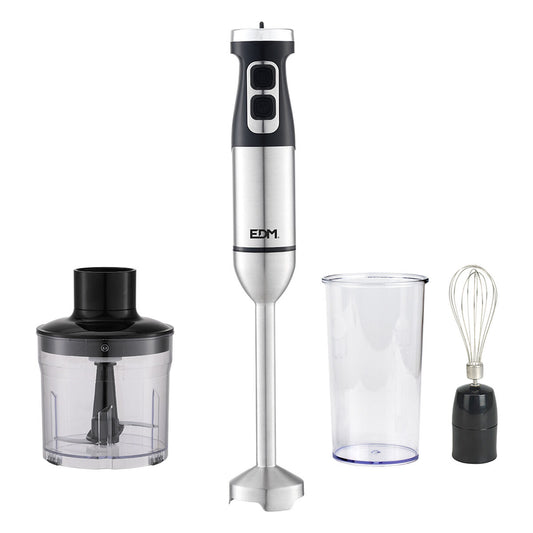 Multifunction Hand Blender with Accessories EDM 07770 Black Silver 1700 W-0