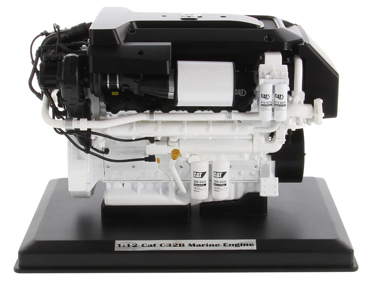 CAT Caterpillar C32B Marine Engine Replica "High Line Series" 1/12 Diecast Model by Diecast Masters-2