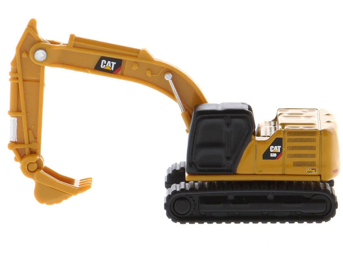 CAT Caterpillar 320 Hydraulic Excavator Yellow "Micro-Constructor" Series Diecast Model by Diecast Masters-3