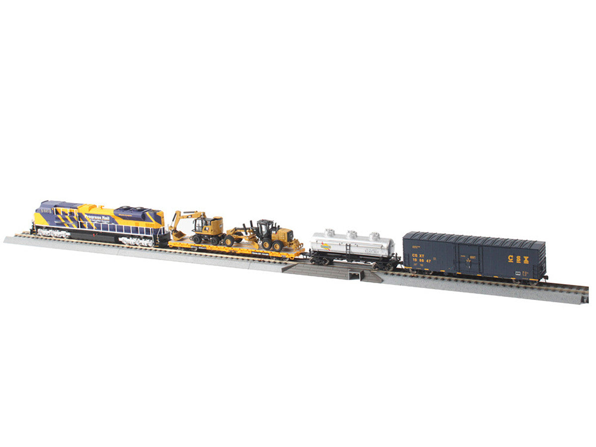 Progress Rail 100th Anniversary Train Set 1/87 (HO) Diecast Models by Diecast Masters-1