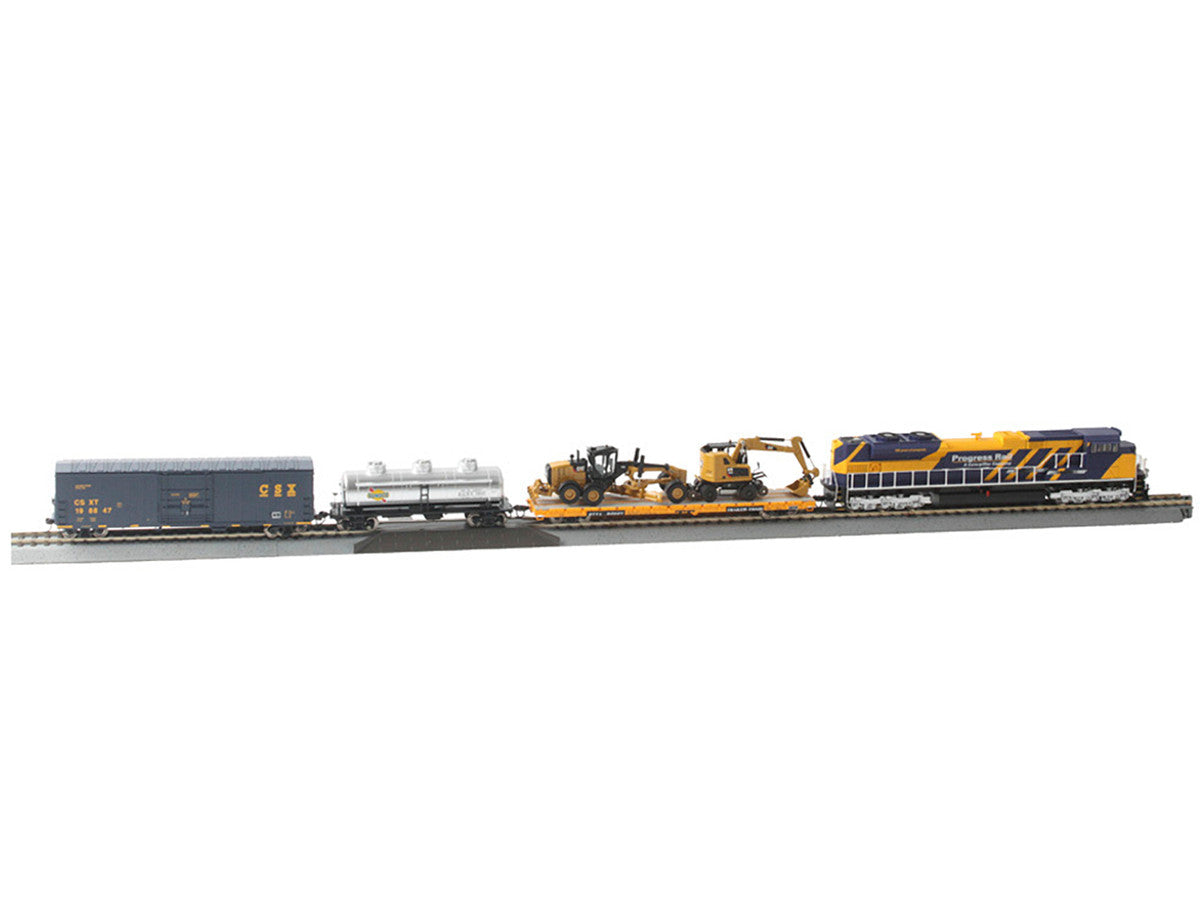 Progress Rail 100th Anniversary Train Set 1/87 (HO) Diecast Models by Diecast Masters-0