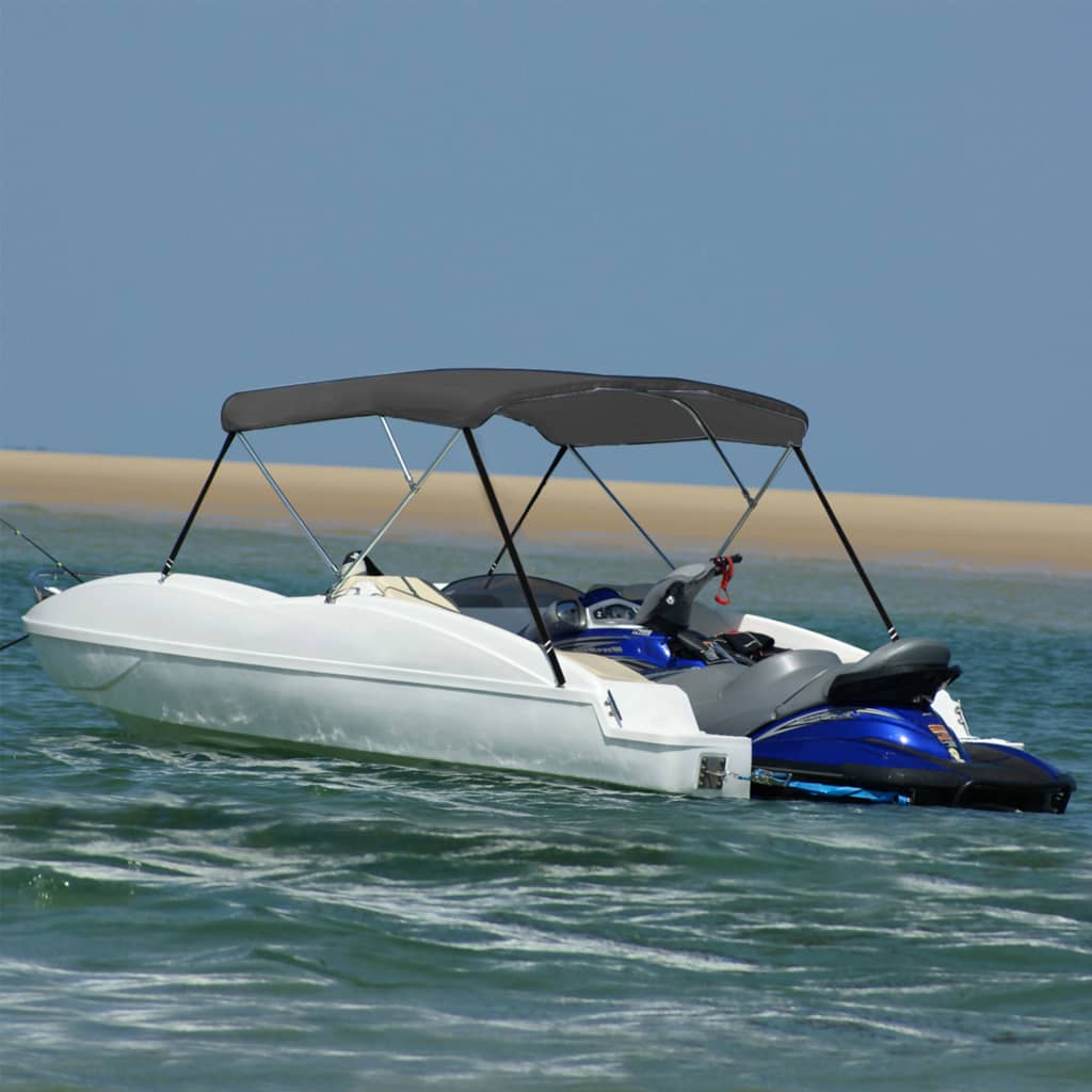 vidaXL Boat Top UV-resistant Boat Canopy for Motorboat Sports Boat Bimini Top-6