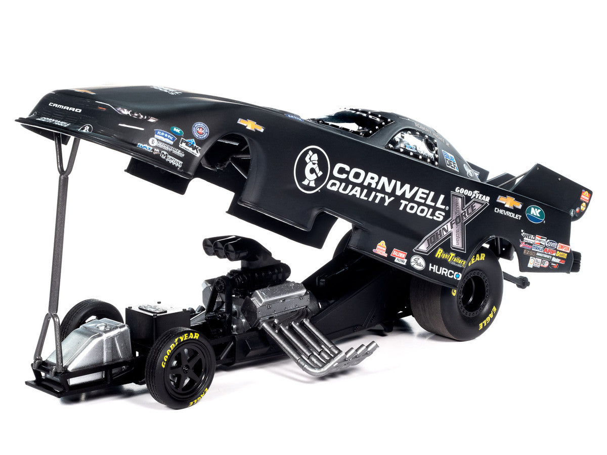 Chevrolet Camaro SS NHRA Funny Car Robert Hight "Cornwell Quality Tools" (2023) "John Force Racing" Limited Edition 1/24 Diecast Model by Auto World-2