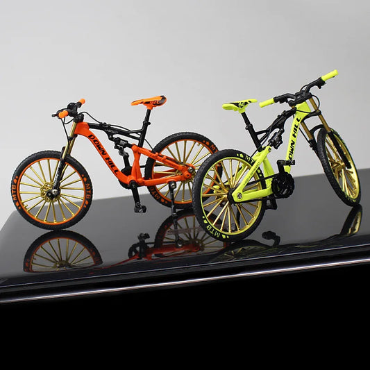 1:10 New Mini Finger Mountain Alloy Bicycle Diecast Simulation Model