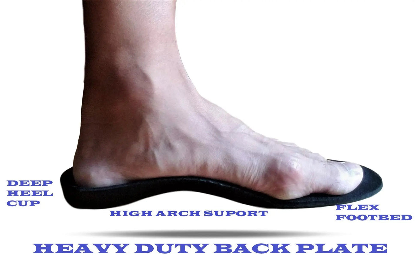 Orthopedic High Arch Support Shoe Insoles, Shock Absorbing Orthotic Inserts for Men & Women-1