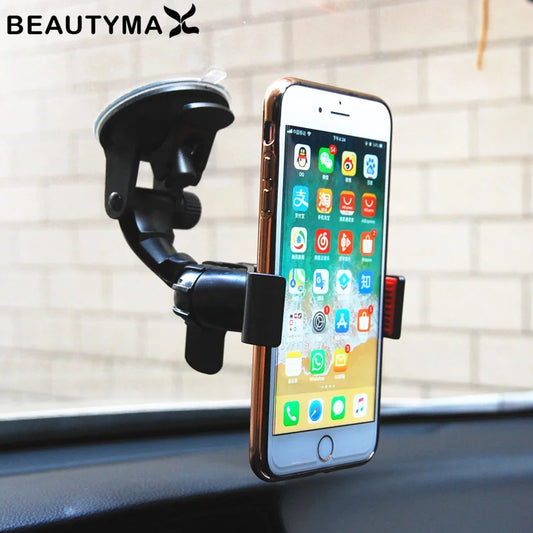 Car Accessories Universal 360 Rotating Windshield Car Sucker Mount Bracket GPS Car Phone Holder Stand For IPhone Samsung Huawei