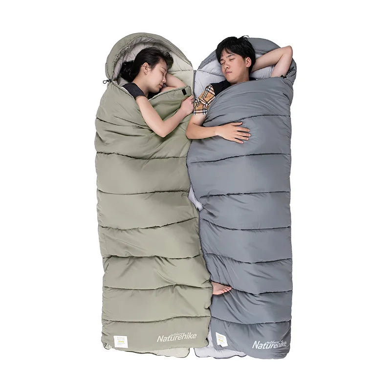 Color: Blue, Ships From: CHINA - Naturehike Sleeping Bag Lightweight Waterproof Sleeping Bag Outdoor Camping Sleeping Bag Ultralight Cotton Winter Sleeping Bag