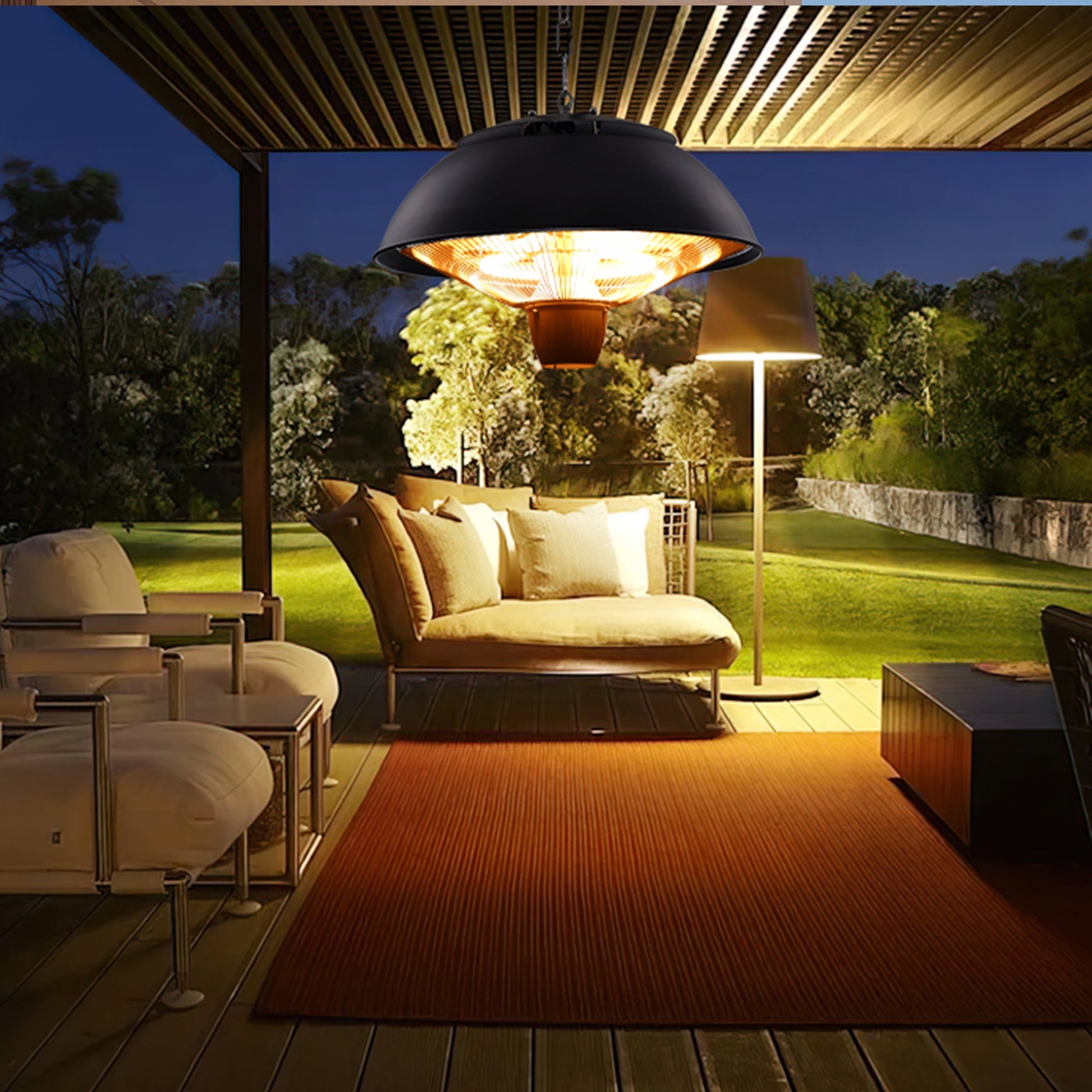 Indoor Outdoor Heating Pendant Lamp-0