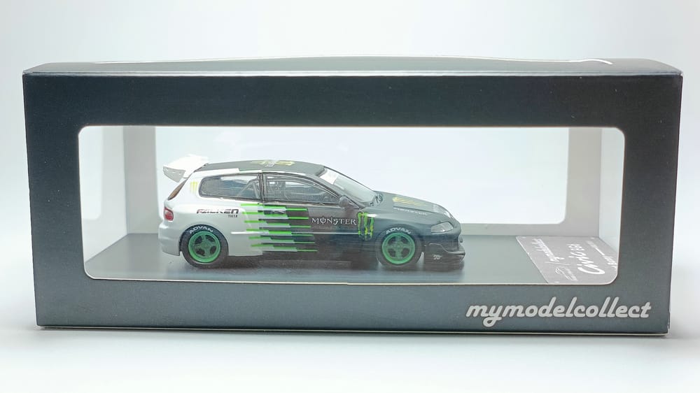 MC Honda Civic EG6 Monster Livery Diecast 1:64-4