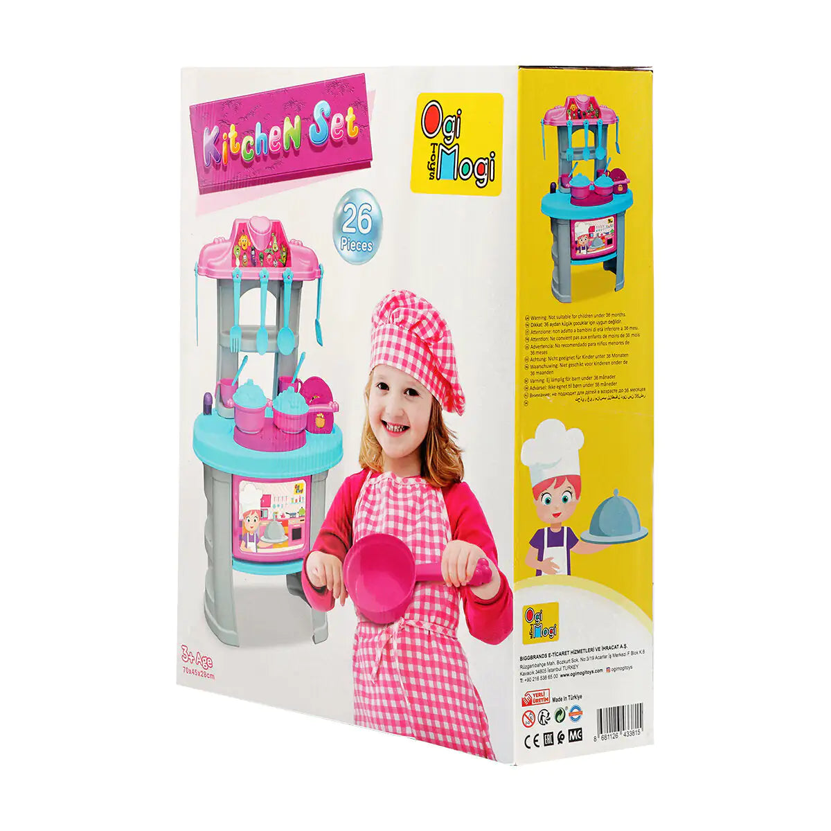 Ogi Mogi Toys Kitchen Set 26 Pieces