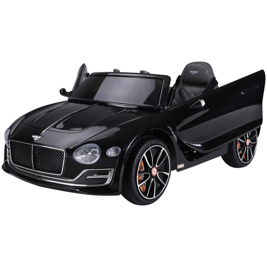 Kids Electric Car 6V Battery PP Licensed Bentley Ride On Toys Black-0