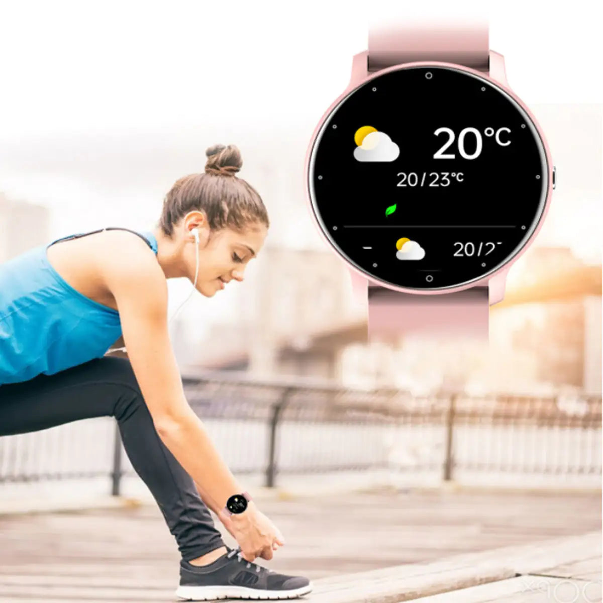 Duo Smartwatch Wellness And Activity Streamers