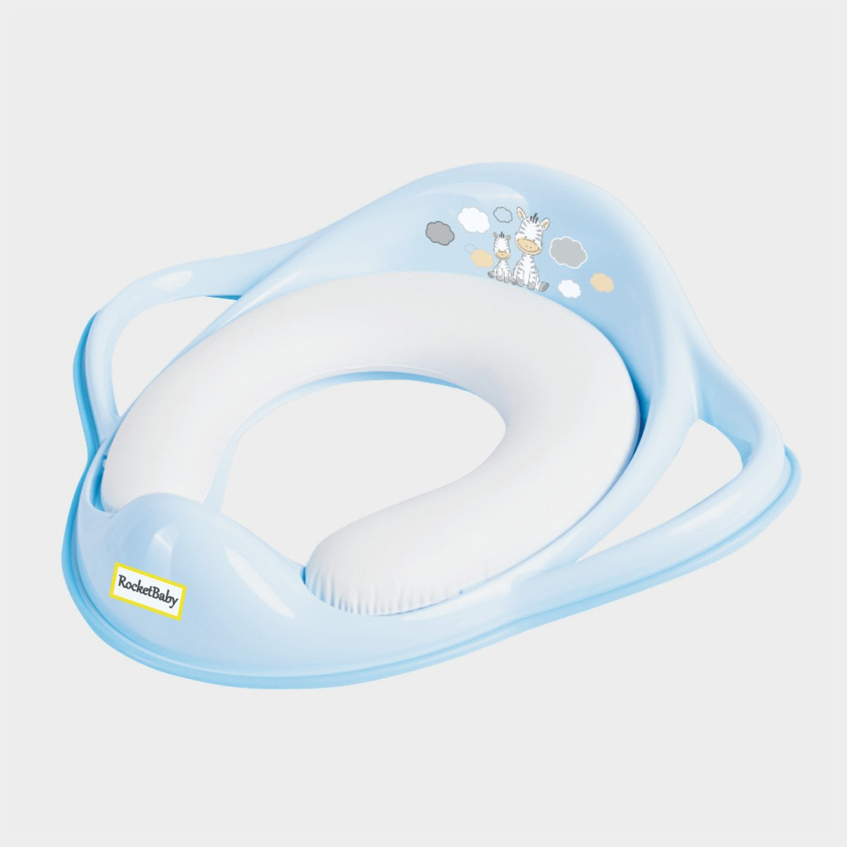 Potty Training Seat with Handles Light Blue-0