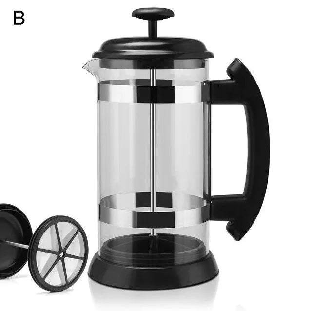 Double Wall French Press, 1000ml – Durable Stainless Steel Coffee Maker-6