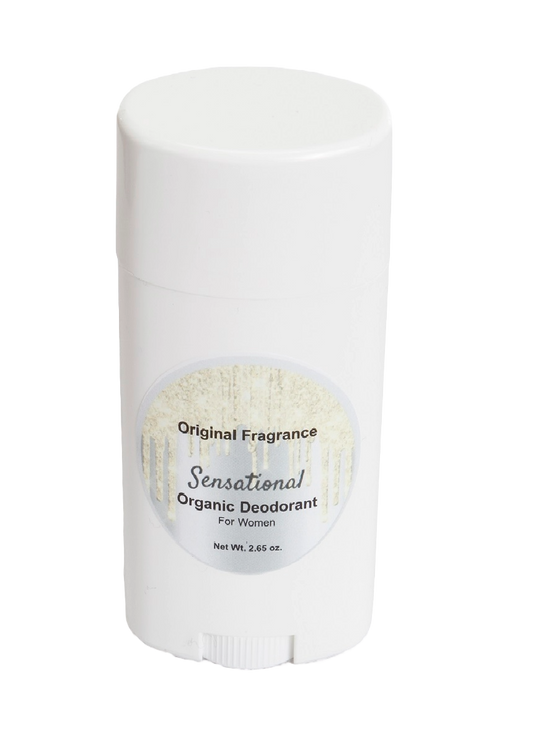 ORGANIC DEODORANT- SENSATIONAL FRAGRANCE - FOR WOMEN - ITEM #:  660457559744-0