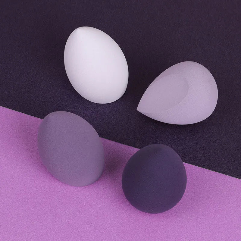 4Pc Beauty Egg Makeup Blender Cosmetic Puff Makeup Sponge Cushion Foundation Powder Sponge Beauty Tool Women Make Up Accessories-1