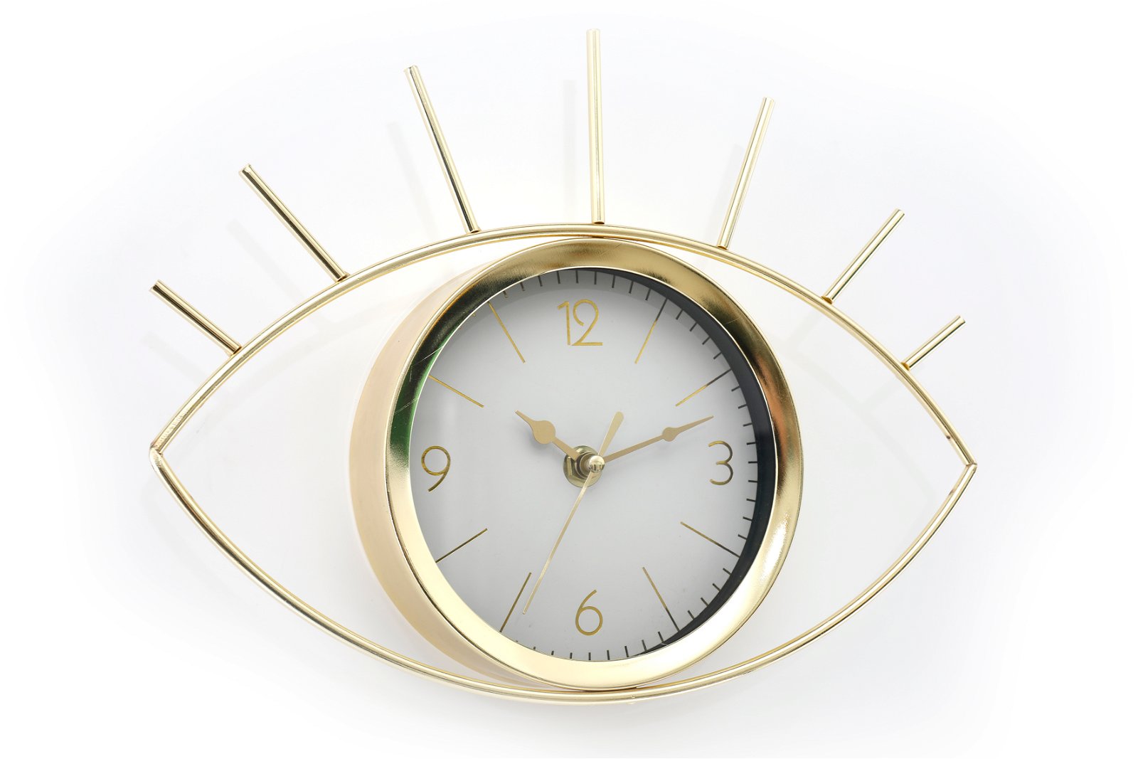 Golden Colour Eye Clock 30cm-0