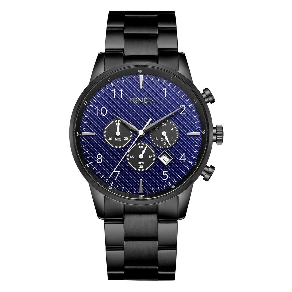 Trnda Stainless Steel Chronograph Men's Watch TR001G2S6-A2B-0