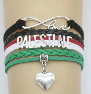 Infinity Love Palestine Bracelet