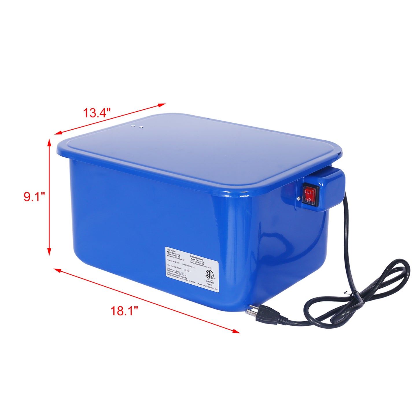 Cabinet parts washer with 110v pump,3.5 gallon BENCHTOP PARTS WASHER ,AUTOMOTIVE PARTS WASHER ELECTRICAL PUMP