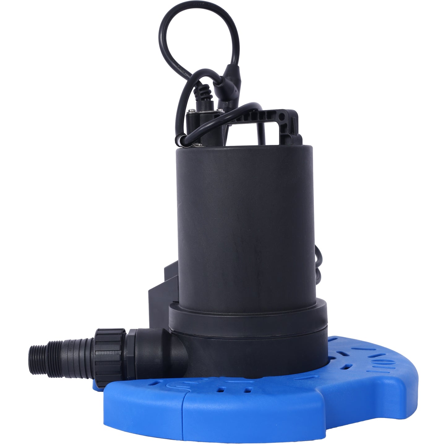 1/4 HP Automatic Swimming Pool Cover Pump 120 V Submersible with 3/4 Check Valve Adapter1850 GPH Water Removal for Pool, Hot Tubs, Rooftops, Water Beds and more